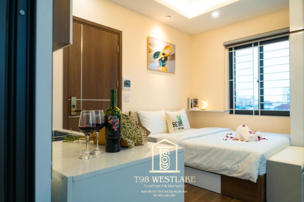 T98 Westlake Trich Sai - Tay Ho Center Lake View Studio Hanoï Extérieur photo